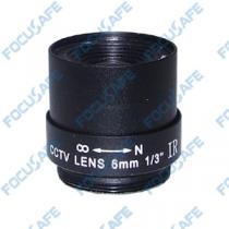 IR Fixed Iris CCTV Lens 6mm