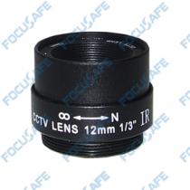 IR Fixed Iris CCTV Lens 12mm