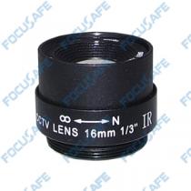 IR Fixed Iris CCTV Lens 16mm