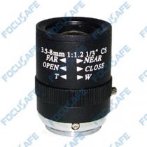 Varifocal Manual Iris CCTV Lens 3.5-8mm