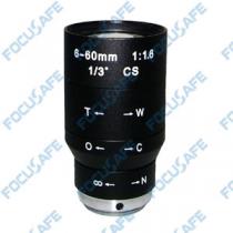 Varifocal Manual Iris CCTV Lens 6-60mm