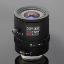 2 Megapixel  Varifocal  Manual  Iris  CCTV Lens 4-10mm 