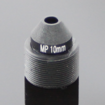 2 Megapixel Super Cone Pinhole Lens 10mm M12X0.5 1/2.7" 