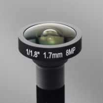 8 Megapixel Fisheye Board Lens 1.7mm M12x0.5 1/1.8" 