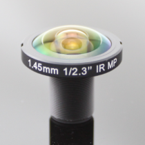 10 Megapixel Fisheye Board Lens 1.45mm M12x0.5 1/2.3" 
