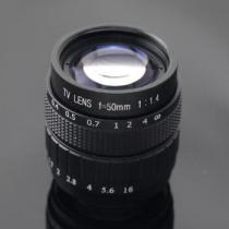 Mirrorless Camera Lens 50mm Manual Iris Lens 50mm Machine Vision Lens 50mm 2/3" C