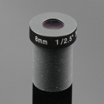 3 Megapixel Mini CCTV Lens 8mm 1/2.5" M12x0.5