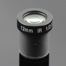 3 Megapixel Mini CCTV Lens 12mm 1/2.5" M12x0.5