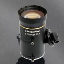 3 Megapixel Varifocal Auto Iris CCTV Lens 8-50mm C