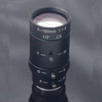 Varifocal Manual Iris CCTV Lens 5-100mm