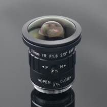 8 Megapixel Manual Iris Fisheye Lens 2.5mm 2/3" CS Mount