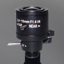 Varifocal Auto Iris Board CCTV Lens 3.8-15mm