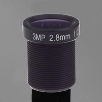 3 Megapixel Mini CCTV Lens 2.8mm 1/2.7" F1.2 Aperture M12x0.5