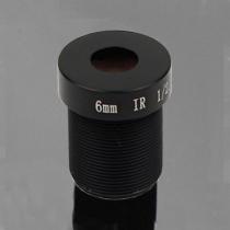 3 Megapixel Mini CCTV Lens 6mm 1/2.7" F1.2 Aperture M12x0.5